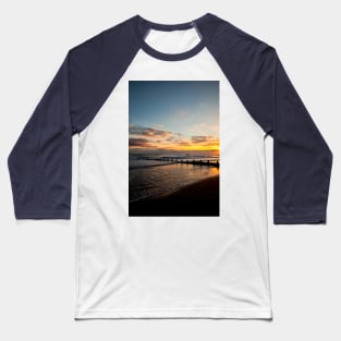December sunrise in Northumberland Baseball T-Shirt